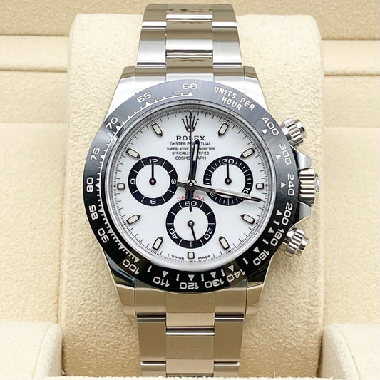 Pre-Owned Rolex Daytona 116500LN White Oyster Bracelet 40mm