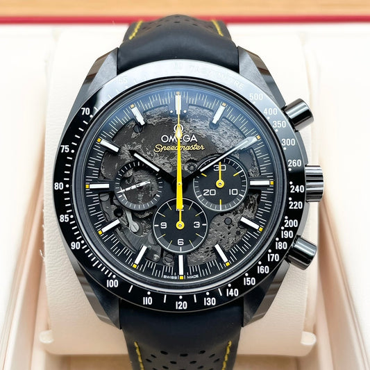 Pre-Owned Omega Speedmaster 310.92.44.50.01.001 Skeleton Black Ceramic 44mm