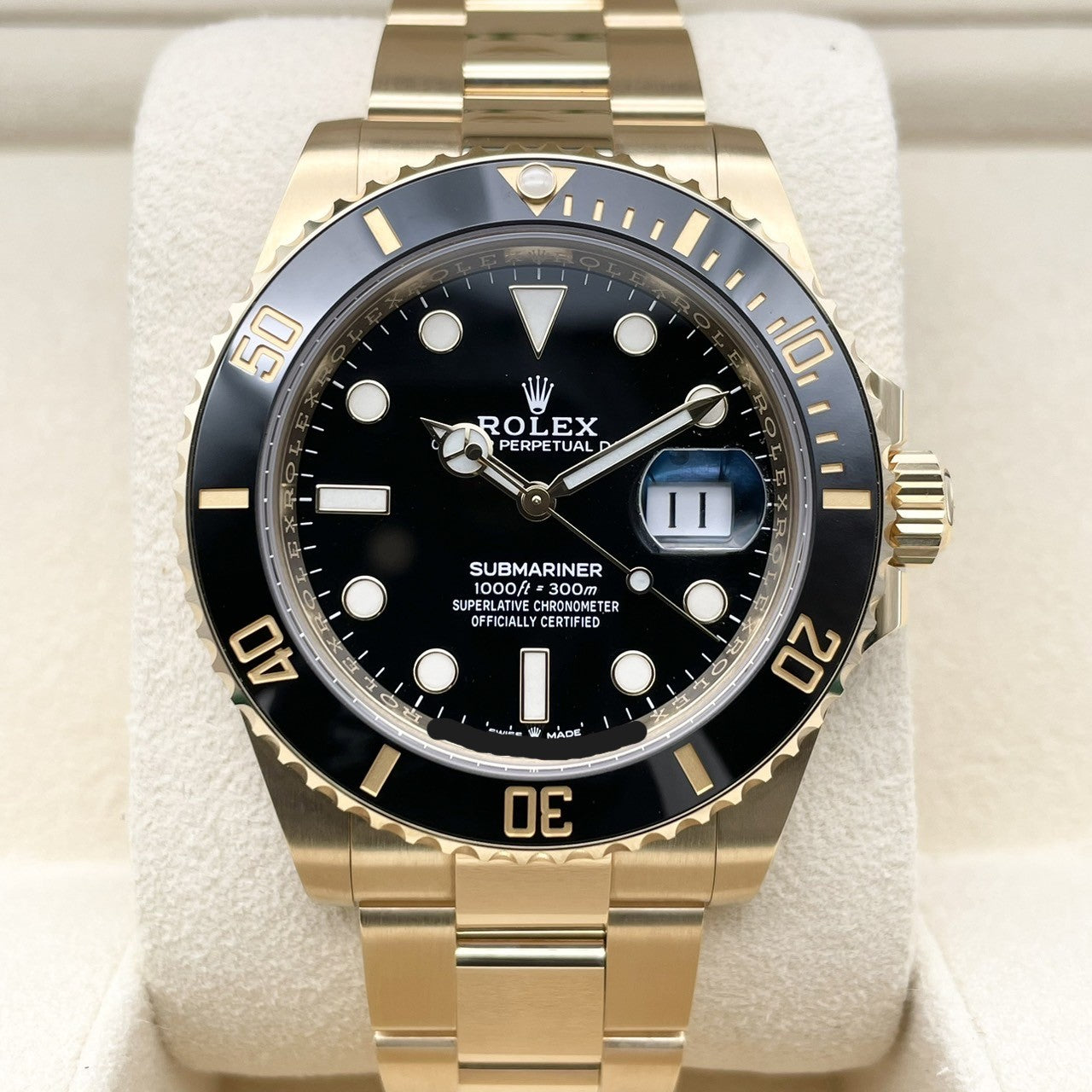 プレオウンド ロレックス サブマリーナデイト 126618LN ブラック 41mm