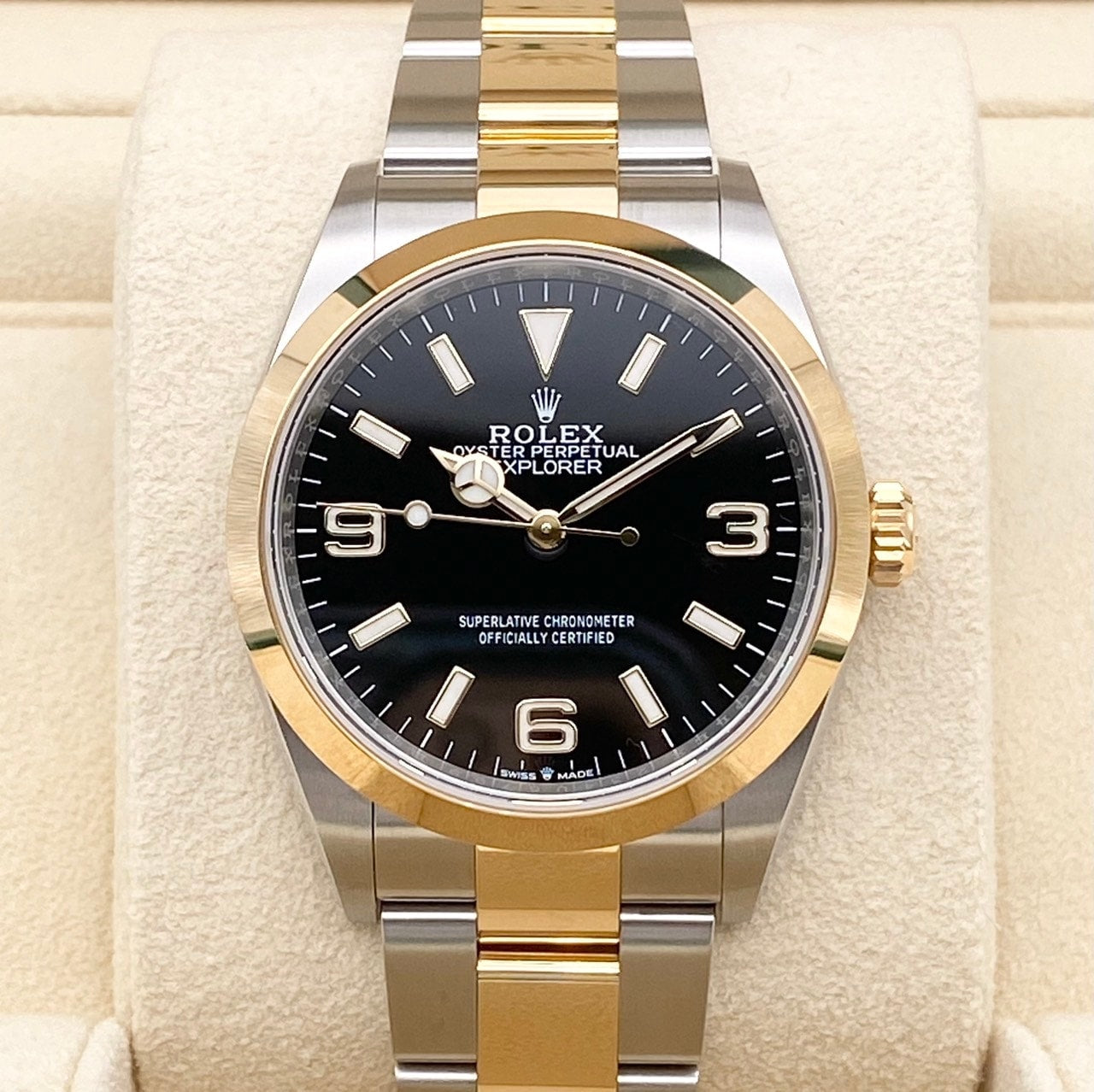 プレオウンド ロレックス エクスプローラーI 124273 ブラック 36mm