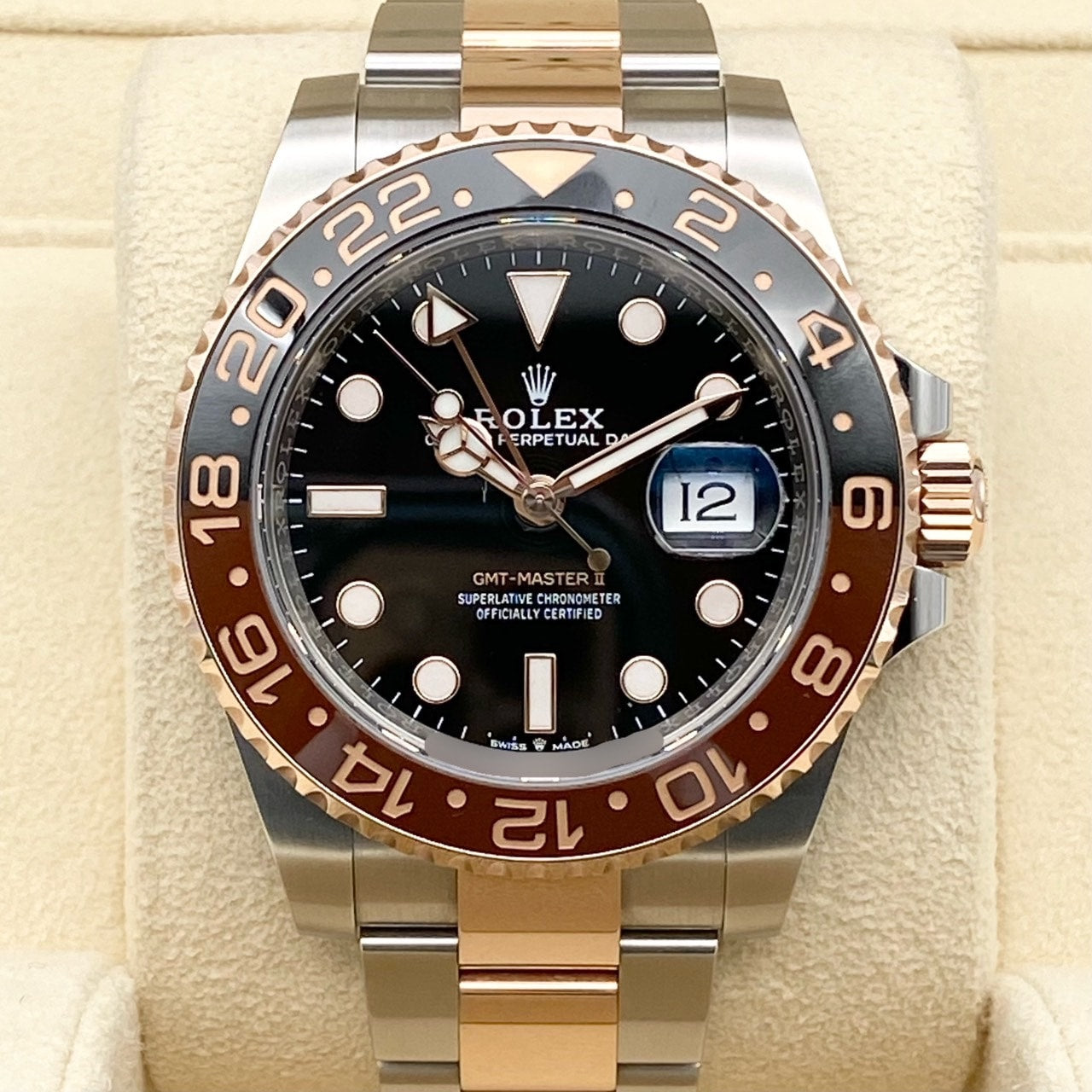 Pre-Owned Rolex GMT Master II 126711CHNR Black 40mm