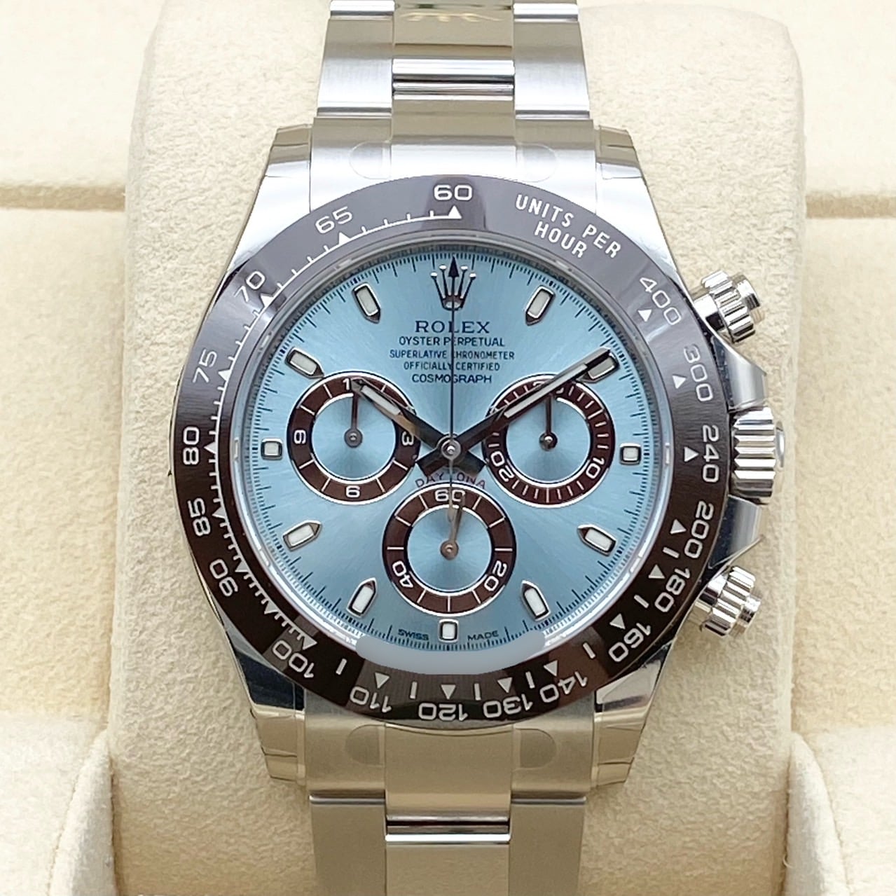 【带全保护贴纸】劳力士迪通拿 116506 冰蓝 40mm