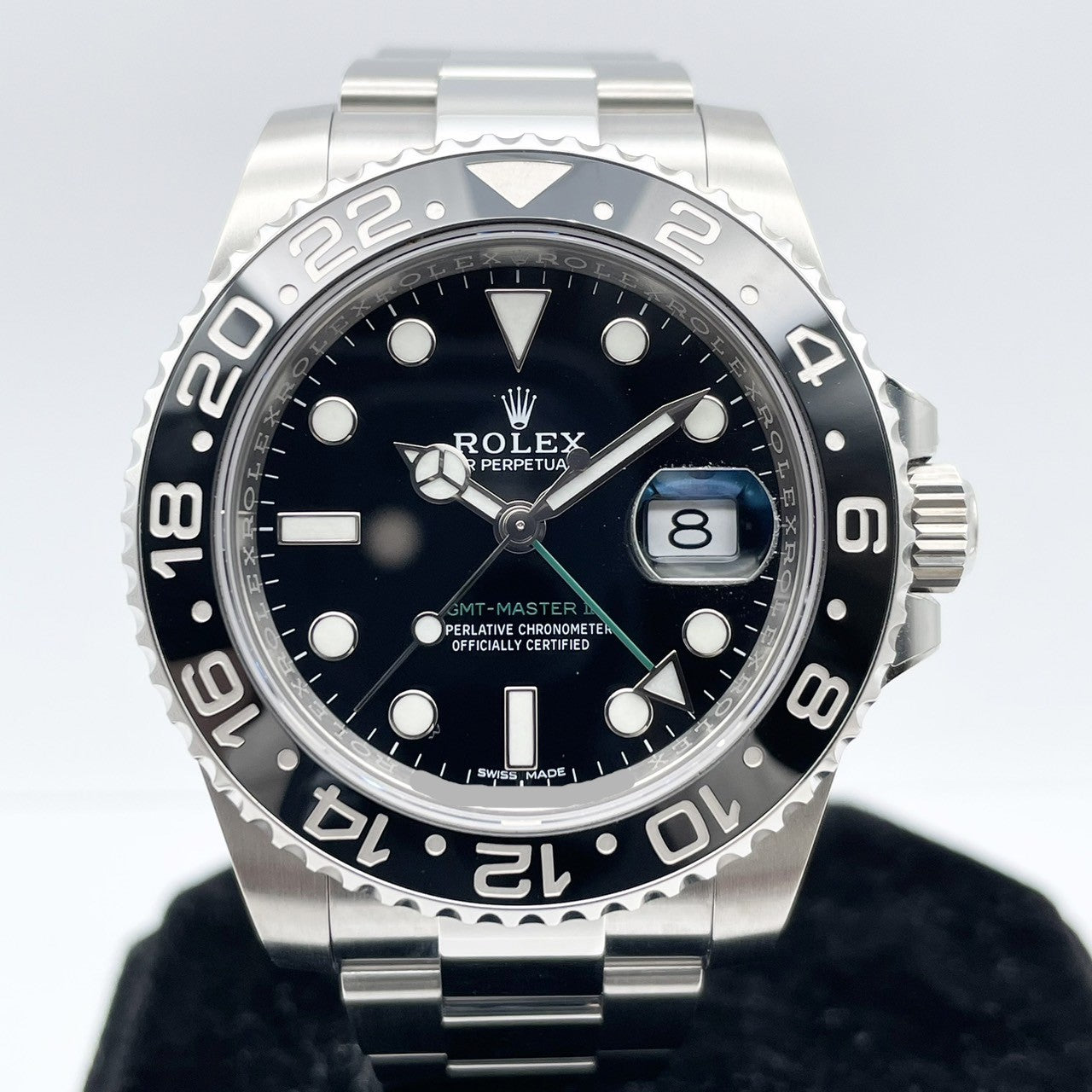 롤렉스 GMT 마스터 II 116710LN 굴 팔찌 40mm
