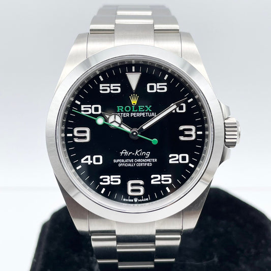 Pre-Owned Rolex Air King 126900 Black 40mm