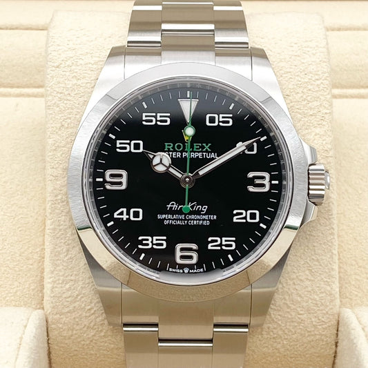 Pre-Owned Rolex Air King 126900 Black 40mm