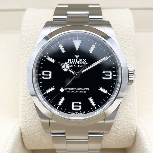 Pre-Owned Rolex Explorer 224270 Black 40mm