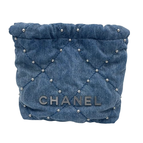 Pre-Owned Chanel CHANEL22 W22 Denim