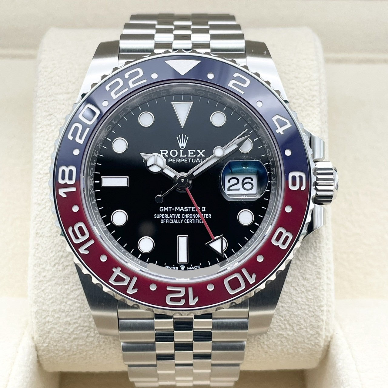 Rolex GMT Master II 126710BLRO Oyster Bracelet Black 40mm