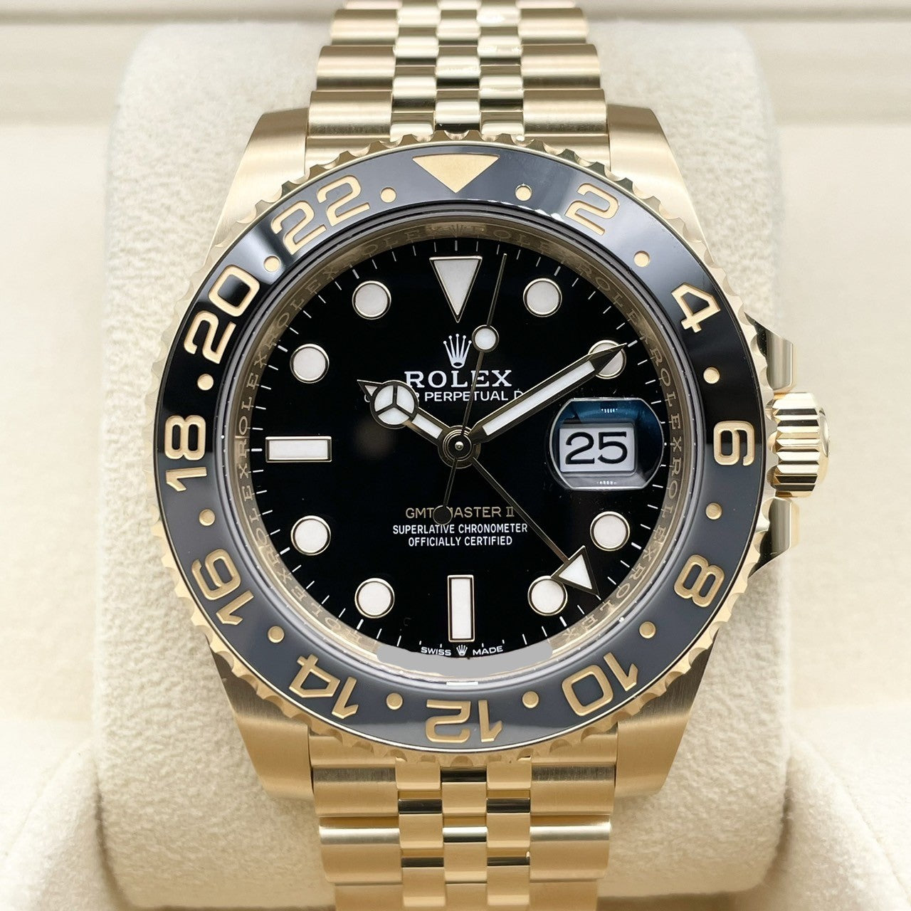 롤렉스 GMT 마스터 II 126718GRNR JUBILEE BRACELET BLACK