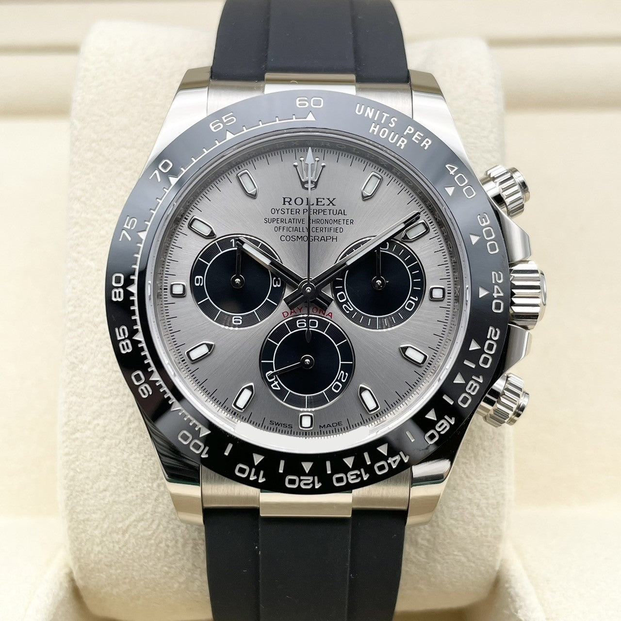 사전 소유 롤렉스 데이토나 116519LN 스틸 & 블랙 40mm