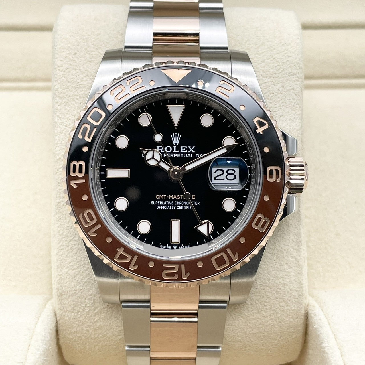 プレオウンド ロレックス GMTマスターII 126711CHNR ブラック 40mm