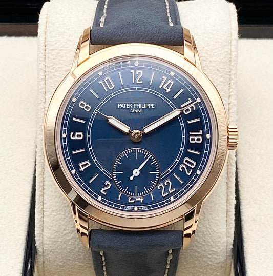 Pre-Owned Patek Philippe Complication 5224R-001 Blue