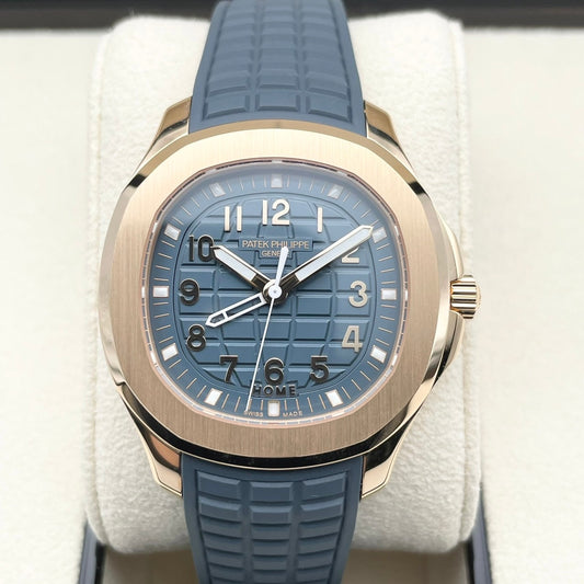 Pre-Owned Patek Philippe Aquanaut 5269R-001 Blue 38.8mm