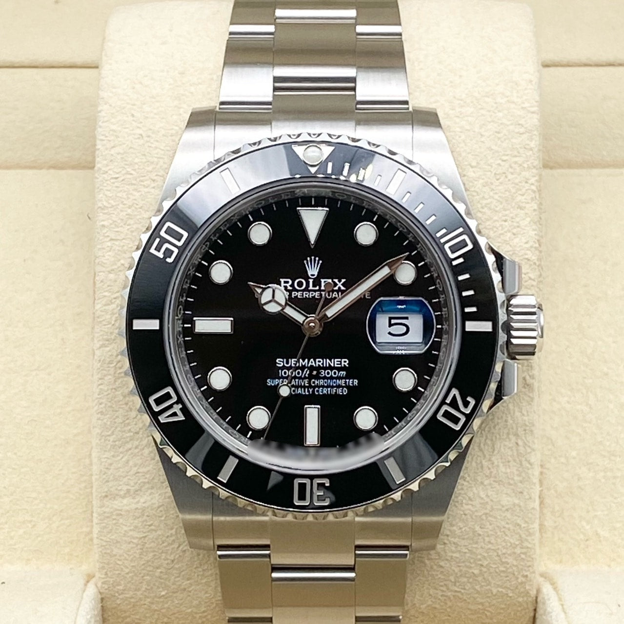 【一部正規保護シール付き】ロレックス サブマリーナデイト 126610LN ブラック 41mm