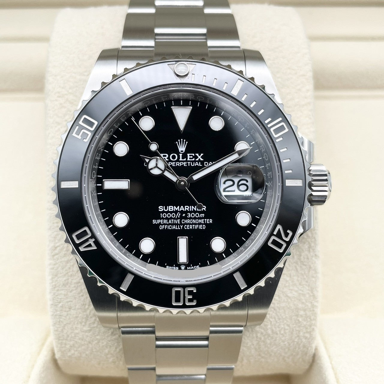 Pre-Owned Rolex Submariner Date 126610LN Black 41mm