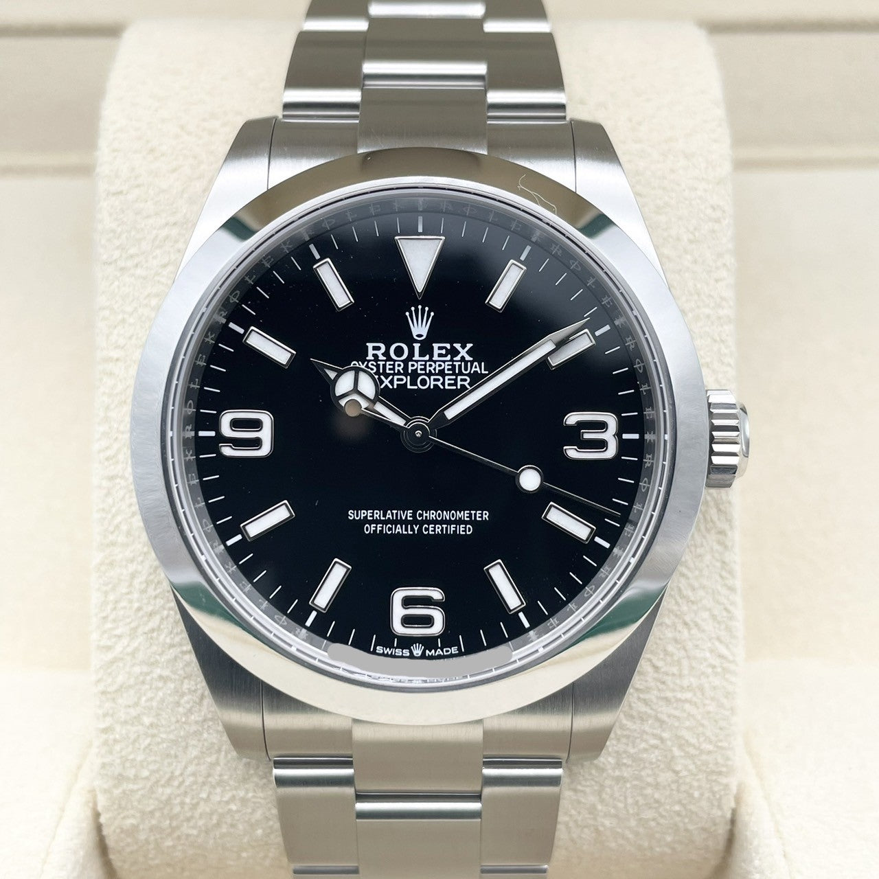 Pre-Owned Rolex Explorer 224270 Black 40mm