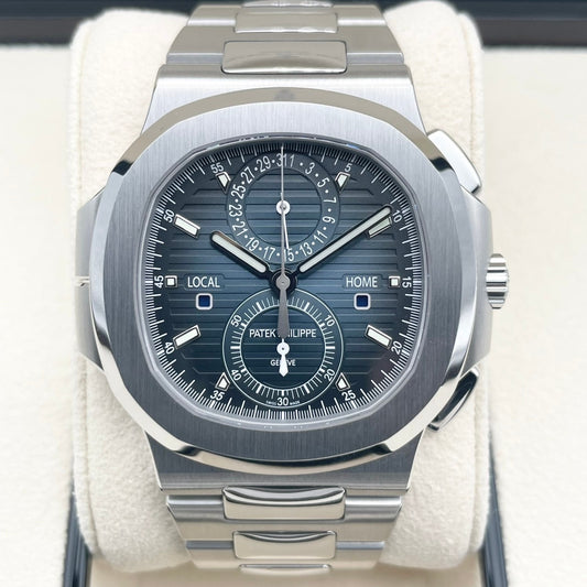 Pre-Owned Patek Philippe Nautilus 5990/1A-011 Blue 40.5mm