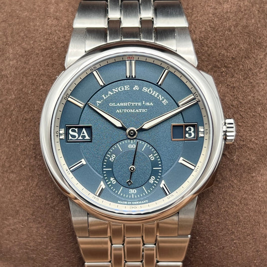 Pre-Owned Lange & Söhne Odysseus 363.179 Dark Blue Stainless Steel 40.5mm