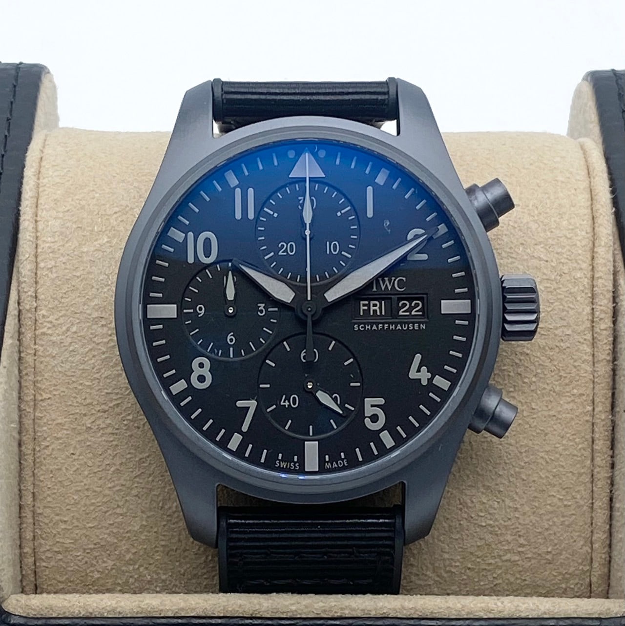 プレオウンド IWC パイロット・ウォッチ・クロノグラフ 41 トップガン・セラタニウム IW388106