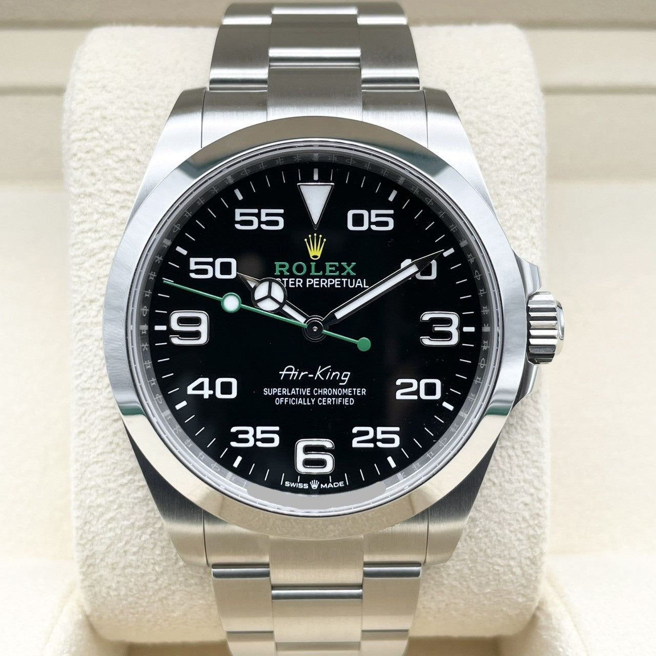 プレオウンド ロレックス エアキング 126900 ブラック 40mm