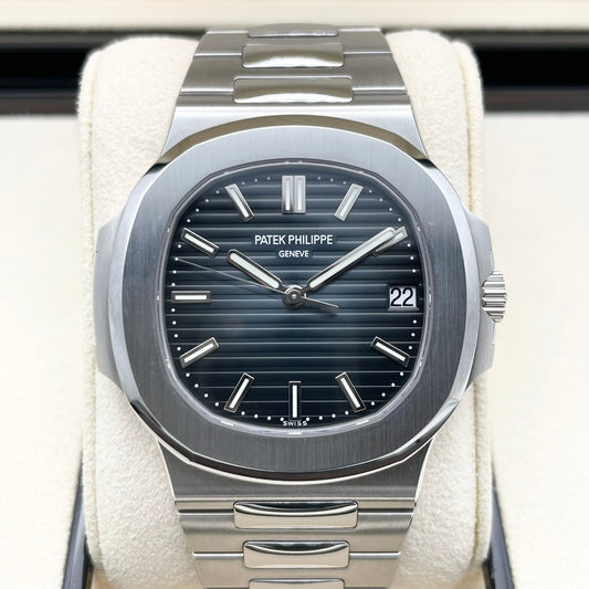 Pre-Owned Patek Philippe Nautilus 5711/1A-010 Stainless Steel Blue 40mm