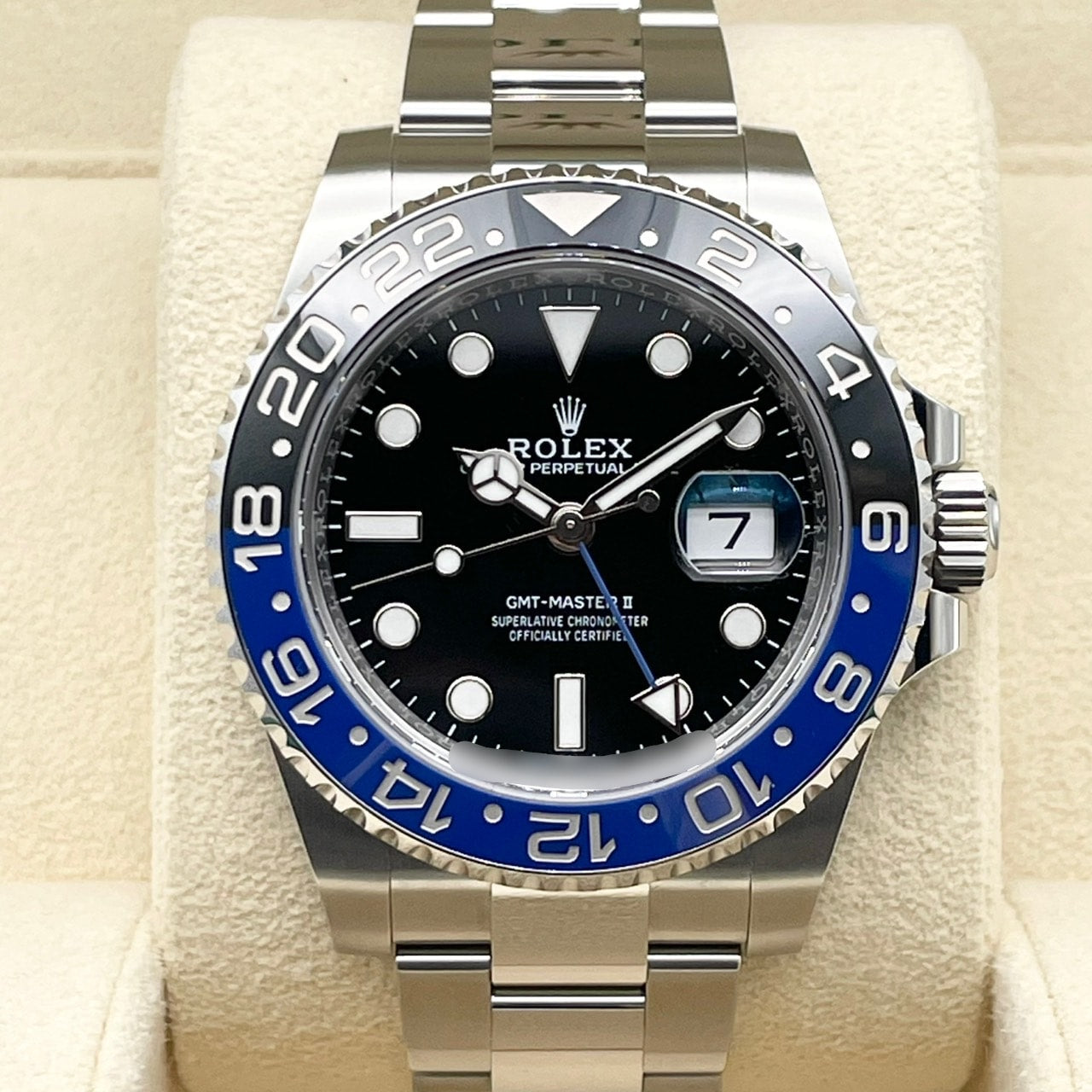 プレオウンド ロレックス GMTマスターII 126710BLNR バットマン オイスターブレス 40mm