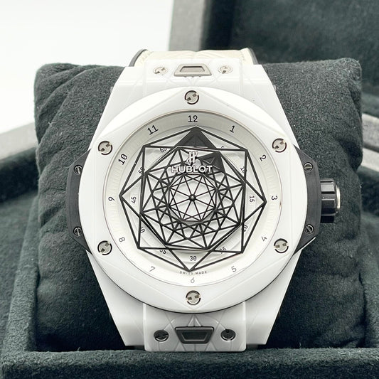 Pre-Owned Hublot Big Bang White 415.HX.2027.VR.MXM19 Ceramic 45mm