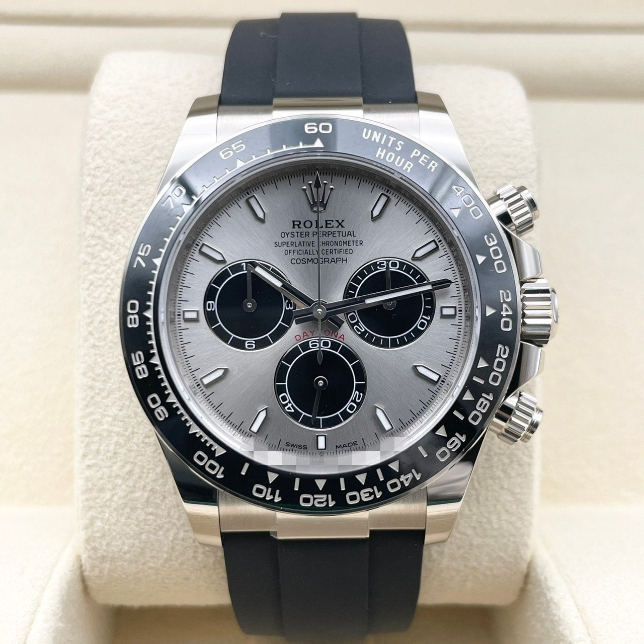 劳力士代托纳126519LN钢和明亮黑色40mm