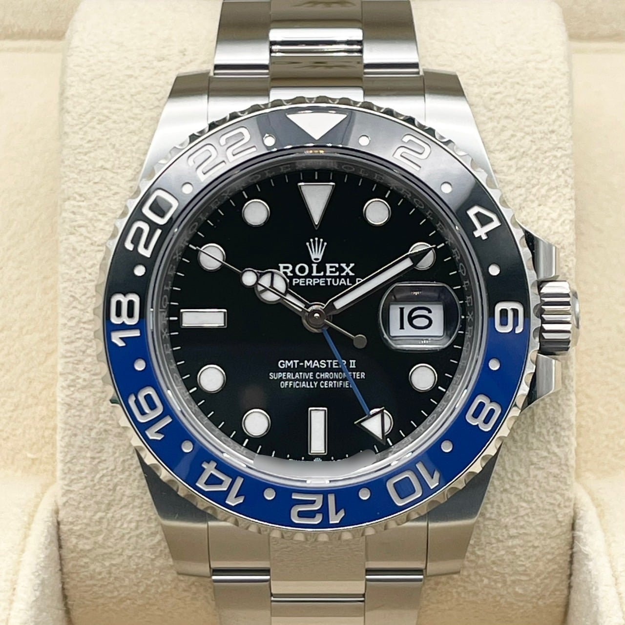 プレオウンド ロレックス GMTマスターII 126710BLNR バットマン オイスターブレス 40mm