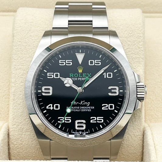 Pre-Owned Rolex Air King 126900 Black 40mm
