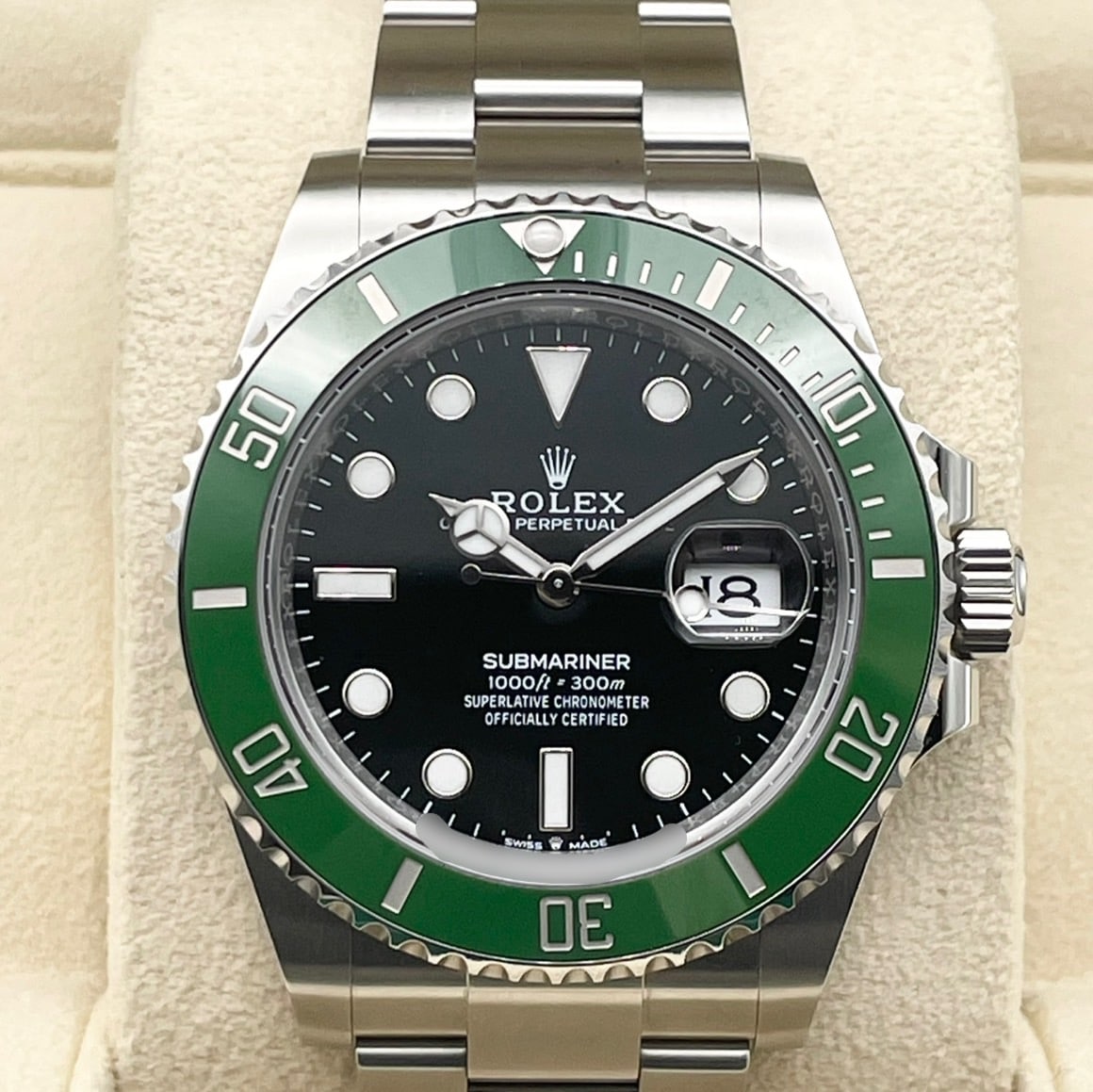 Pre-Owned Rolex Submariner Date 126610LV Black 41mm