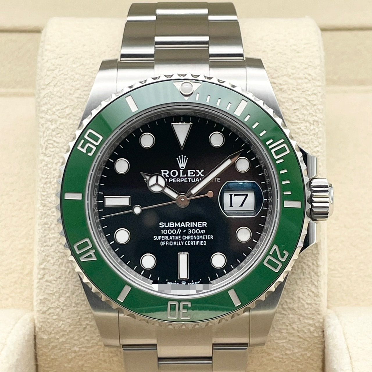 プレオウンド ロレックス サブマリーナ デイト 126610LV ブラック 41mm