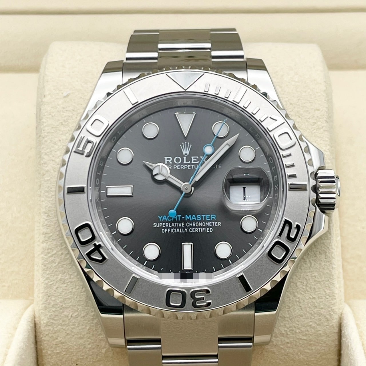 劳力士Yachtmaster 126622明亮的蓝色牡蛎手链40mm