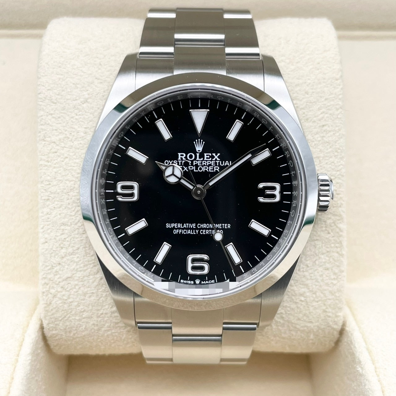 プレオウンド ロレックス エクスプローラーI 124270 ブラック 36mm