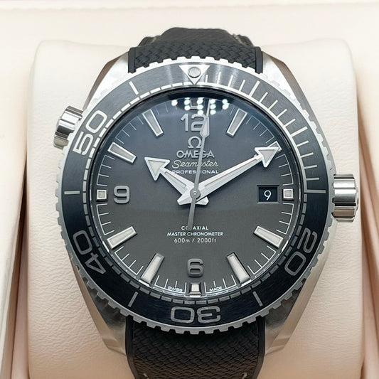 Pre-Owned Omega Seamaster 215.32.44.21.01.002 Black 43.5mm