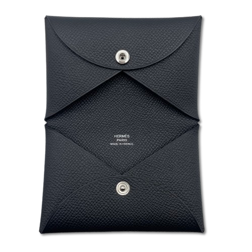 プレオウンド エルメス カルヴィ ノワール エプソン シルバー金具 W刻印