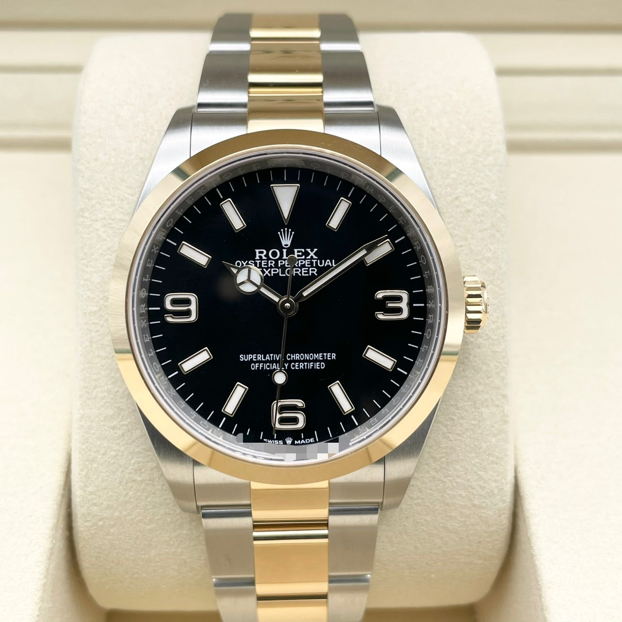 プレオウンド ロレックス エクスプローラーI 124273 ブラック 36mm