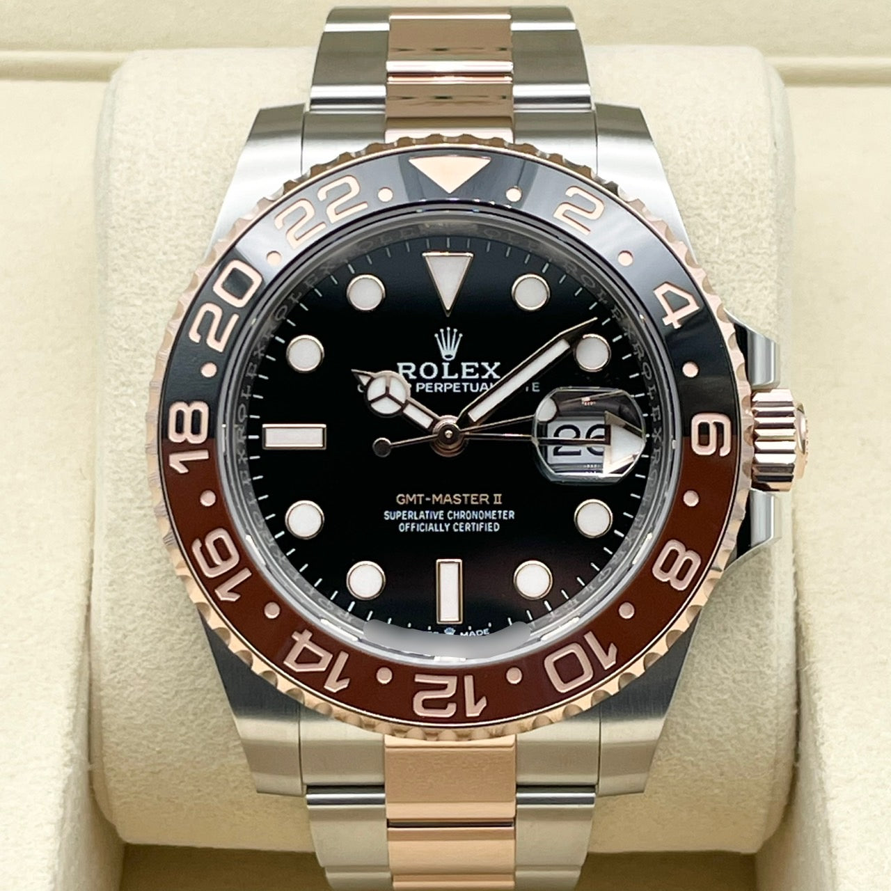 Pre-Owned Rolex GMT Master II 126711CHNR Black 40mm