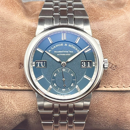 Pre-Owned Lange & Söhne Odysseus 363.179 Dark Blue Stainless Steel 40.5mm