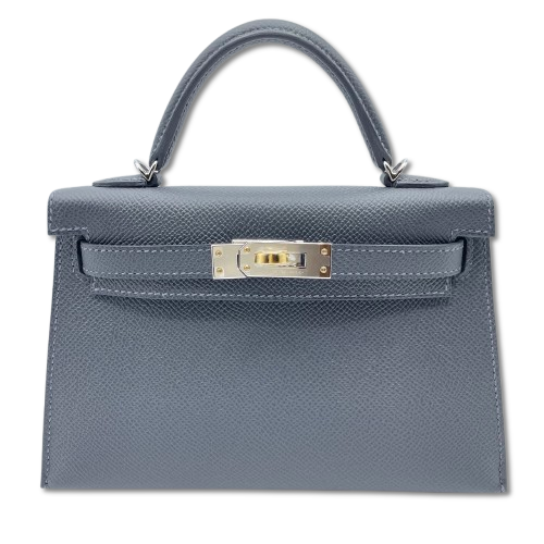 Pre-Owned Hermes Mini Kelly 2 Aldwards Epson Electrum Hardware K Engraved