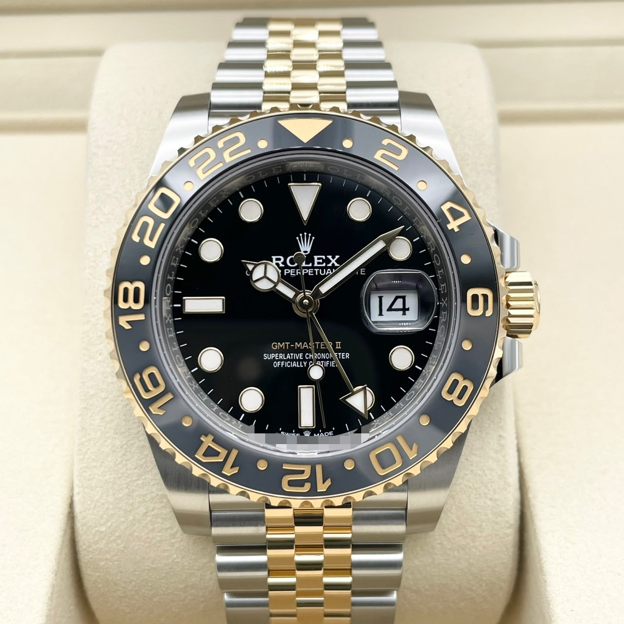 プレオウンド ロレックス GMTマスターII 126713GRNR ブラック 40mm