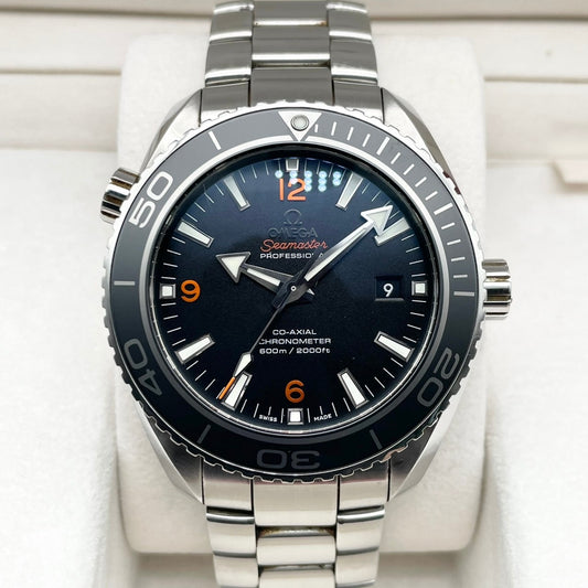 Pre-Owned Omega Seamaster 232.30.46.21.01.003 Black 45.5mm