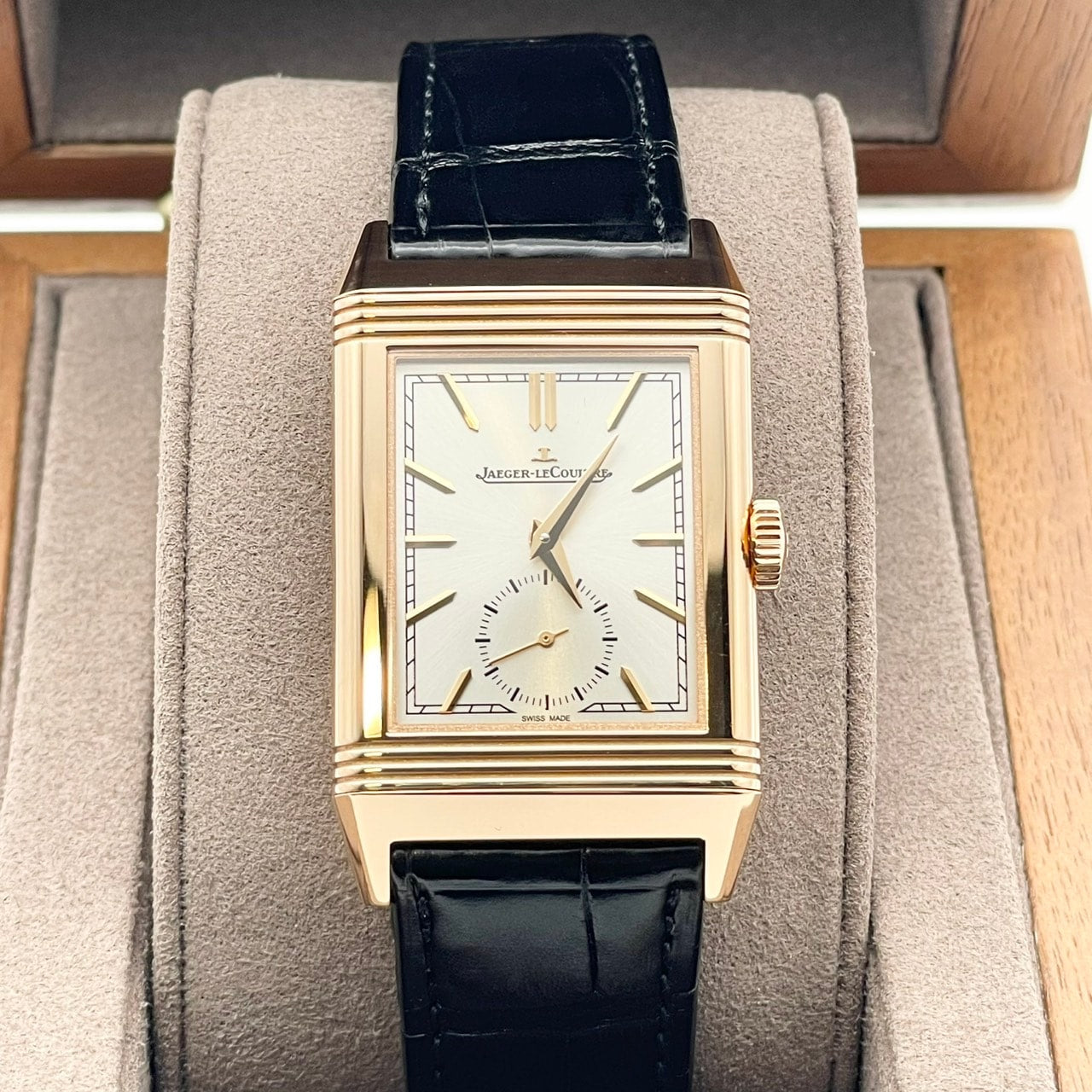 プレオウンド ジャガールクルト レベルソ・トリビュート・スモールセコンド Q7132521
