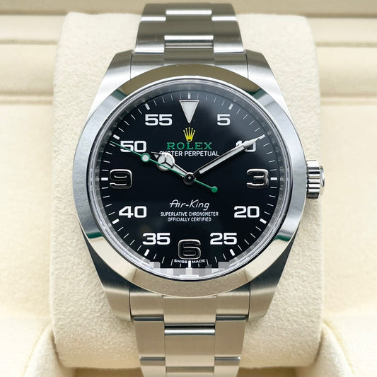 Pre-Owned Rolex Air King 116900 Black 40mm