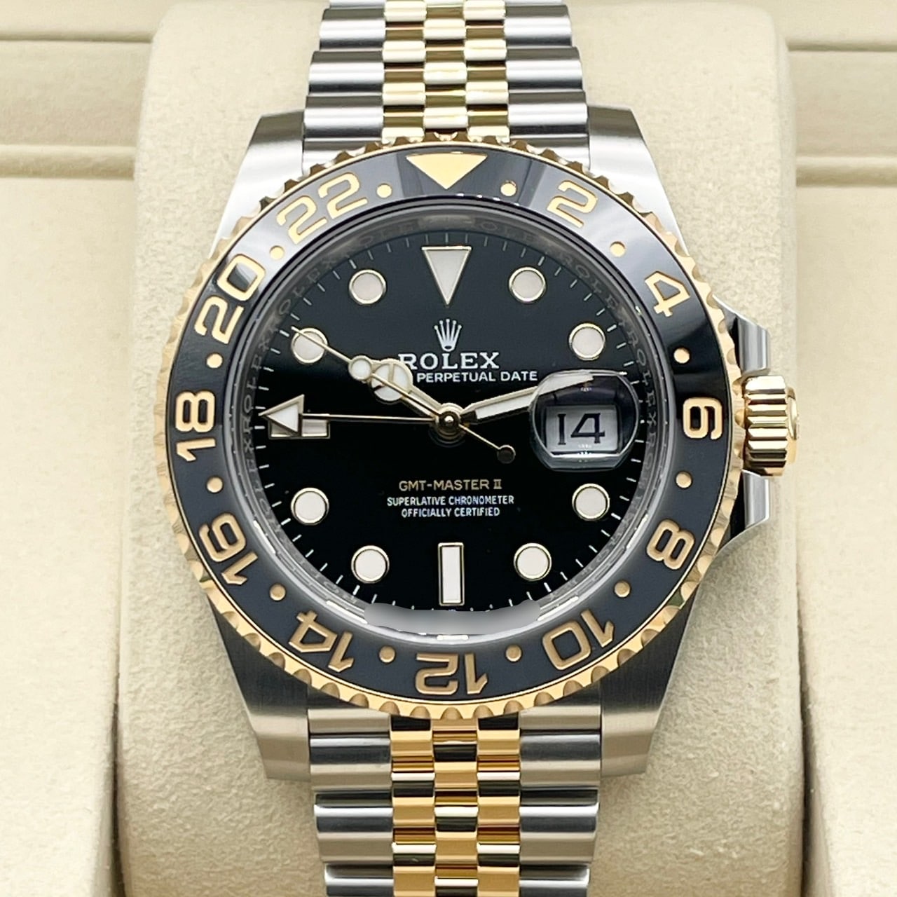 プレオウンド ロレックス GMTマスターII 126713GRNR ブラック 40mm