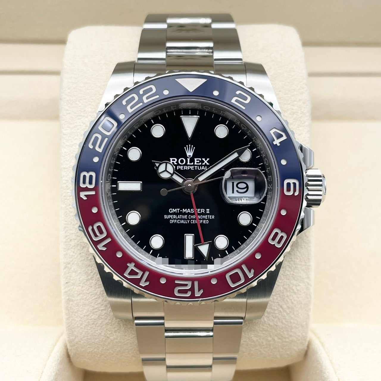 プレオウンド ロレックス GMTマスターII 126710BLRO ペプシ オイスターブレスレット 40mm