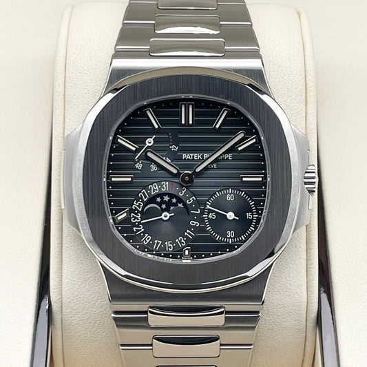 Pre-Owned Patek Philippe Nautilus 5712/1A-001 Blue 40mm