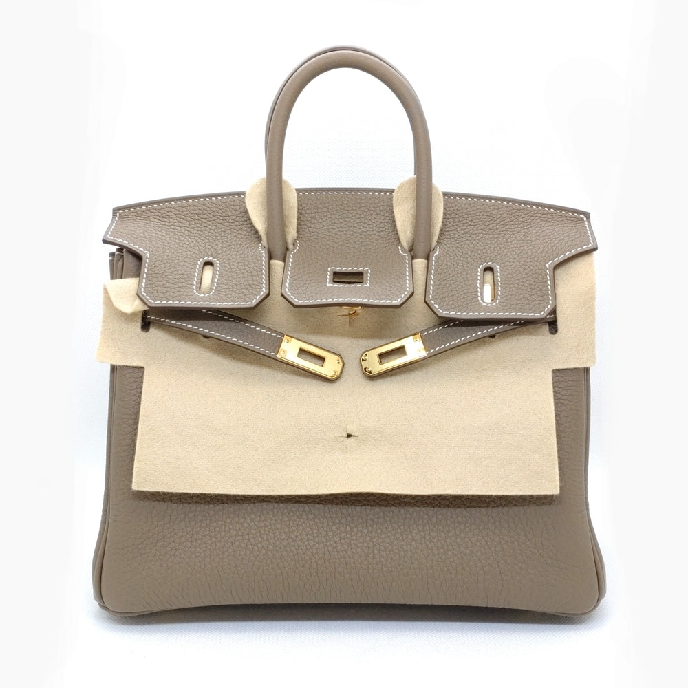 Hermes Birkin 25 Etoup Togo Gold 하드웨어