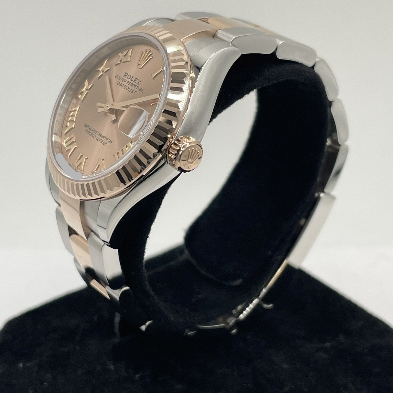 プレオウンド ロレックス デイトジャスト 278271 ロゼ ローマン オイスターブレス 31mm