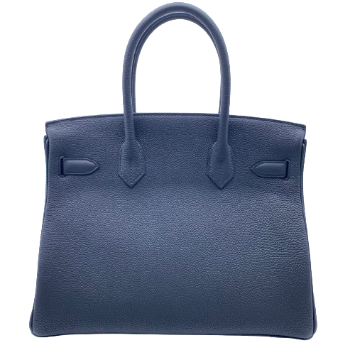 Hermes Birkin 30 Black Togo Silver Metal Fittings u 조각